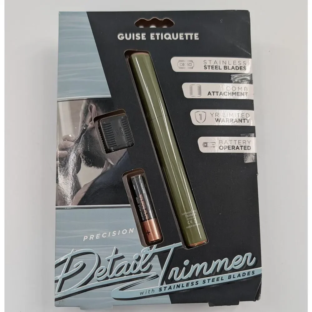 Guise Etiquette Precision Detail Trimmer Stainless Steel Blades
